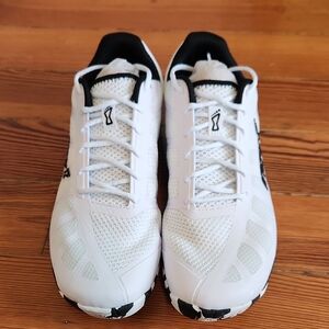 INOV-8 White and Black Athletic Sneakers